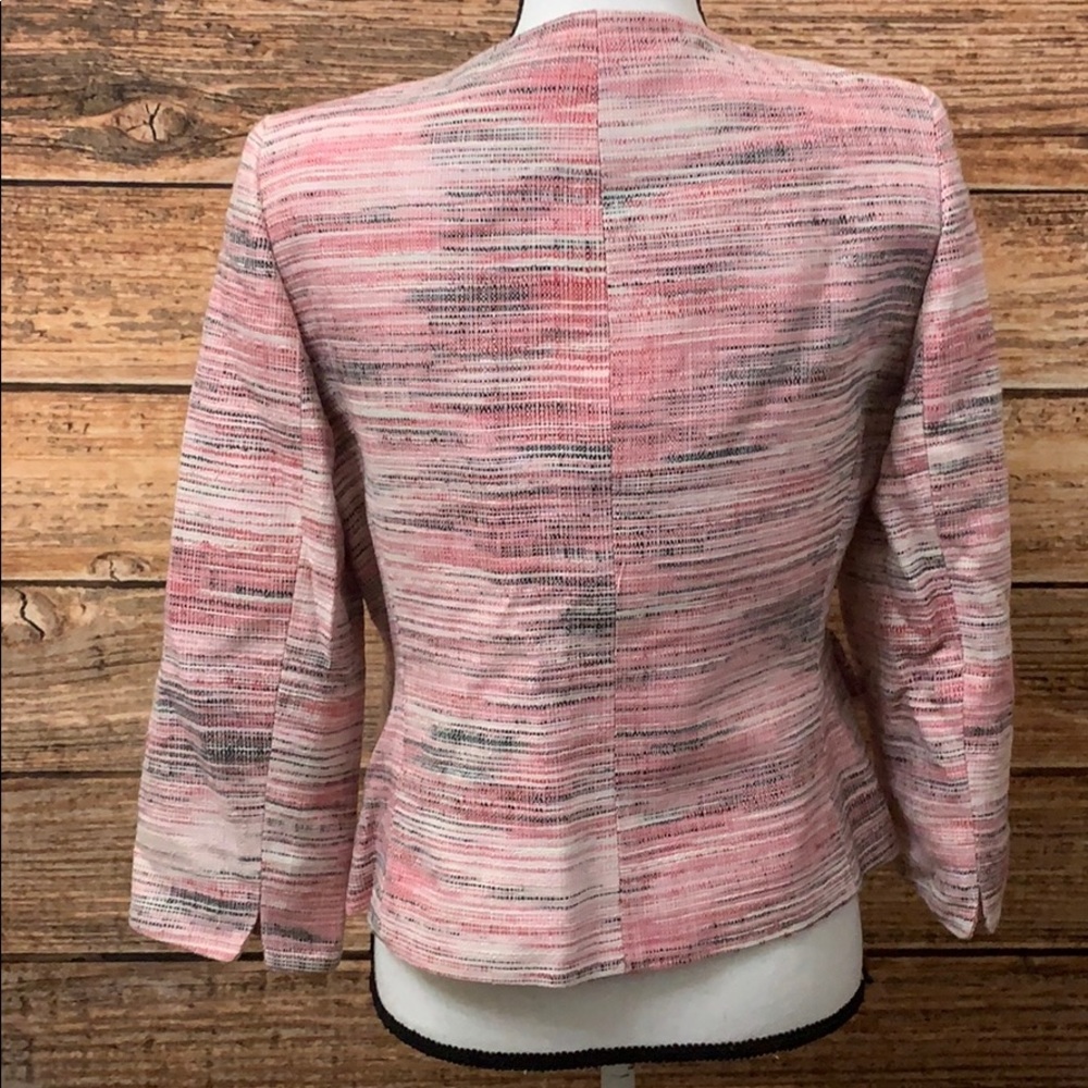 Kasper\ Multi Colored Open Front Blazer - image 6